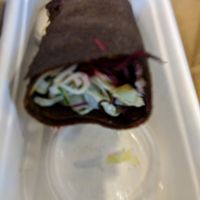 beet wrap at Little Bird Organics - Britomart in Auckland