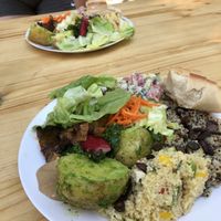   at Vegan Surf Camp in Moliets