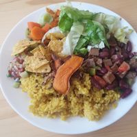 best food from the vegan surf camp at Vegan Surf Camp in Moliets