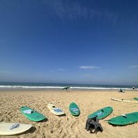   at Vegan Surf Camp in Moliets