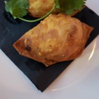 Vegetable Samosas at Marigold Maison in Phoenix