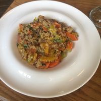 Quinoa with vegetables  at Green Cafe in Rostov-on-don