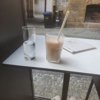 Apple/Cinnamon Milkshake with Rice Milk at Vis a Vis Vincek Cake and Ice Cream in Zagreb