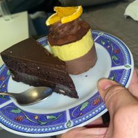 Chocolate Cake And Chocolate Orange Cheesecake   at Vis a Vis Vincek Cake and Ice Cream in Zagreb