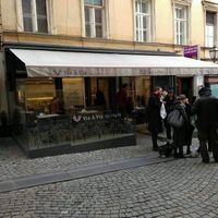 Outside Vis a Vis at Vis a Vis Vincek Cake and Ice Cream in Zagreb