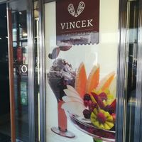 Vincek location entrance at Vis a Vis Vincek Cake and Ice Cream in Zagreb