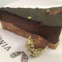 Probably the best of the vegan and sugar free cakes at Vincek  at Vis a Vis Vincek Cake and Ice Cream in Zagreb