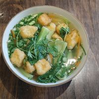 Vegan Pho at Noodle & Roll in Hanoi