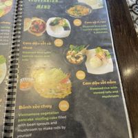 Menu  at Noodle & Roll in Hanoi