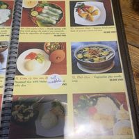 Menu 2 at Noodle & Roll in Hanoi