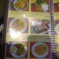 Menu at Noodle & Roll in Hanoi