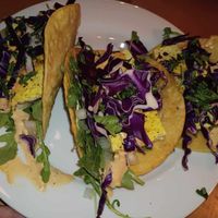 Chipotle ranch taco with tofuu  at Taproot Lounge & Cafe in Salem