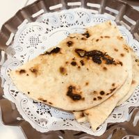 Garlic naan  at Kings in Mount Gravatt