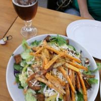 fattoush salad at Greg Cafe in Eilat