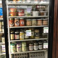 Maine made ferments and veganaise at John Edwards Whole Foods & Wine Cellar Art Gallery in Ellsworth