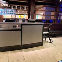 host/hostess area at Yard House in Indianapolis