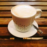 lovely coffee too!  at RawAttitude - Fuengirola in Fuengirola