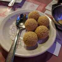 Sesame balls at China Delight in Corvallis
