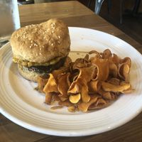 The Steve Martin veganized using jerked portobello  at Mason Dixon Bakery & Bistro in Huntsville