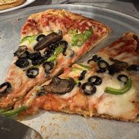 Build your own vegan pizza  at Mellow Mushroom in Huntsville