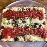 The “Herbivore”. It was delicious. 5/5 at Via 313 - Guadalupe in Austin