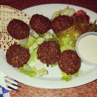 Falafel at Green Corner in Mesa