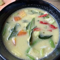 green curry  at Chopper Bar in Sukhothai