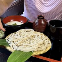 Cold soba dish   at Ebisu Soba in Takayama