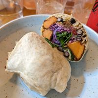 Sweet potato burrito 🌯 at Fonda in Melbourne