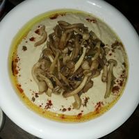 Hummus mushroom at Taboon in Koh Phangan