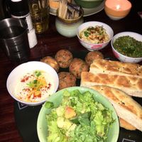 Falafel plate. at Taboon in Koh Phangan