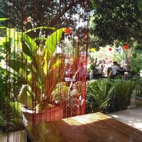 Garden setting at Taboon in Koh Phangan