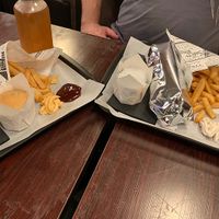 Burger and kebab meals  at Vegan Hero in Paris