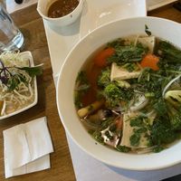 Vegetarian (vegan) pho  at PhoEver in Sunnyvale