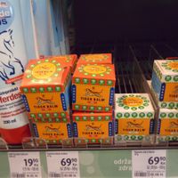 tiger balm at DM Drogerie Markt in Zagreb