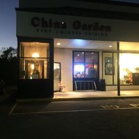 Outside at China Garden in Orono