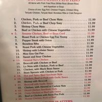 Combos  at China Garden in Orono