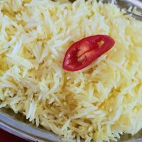 saffron rice at Otsal - 옷살 in Seoul