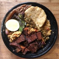 Colombian Bandeja Paisa   at VSpot in Brooklyn