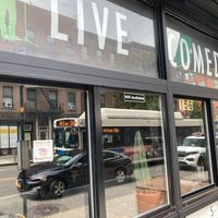 Front--with Happy Cow sticker on window. at VSpot in Brooklyn