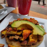 Arepa at VSpot in Brooklyn