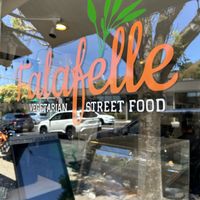   at Falafelle in Belmont