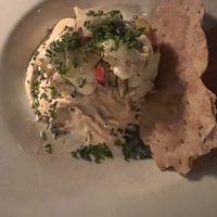 Vegan ceviche   at Disneyland - Blue Bayou in Anaheim