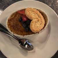 Crème brûlée  at Disneyland - Blue Bayou in Anaheim