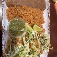 Cauliflower Tacos  at Disneyland - Rancho del Zocalo in Anaheim