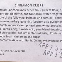 Twist ingredients  at Disneyland - Rancho del Zocalo in Anaheim