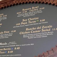 Vegan option   at Disneyland - Rancho del Zocalo in Anaheim