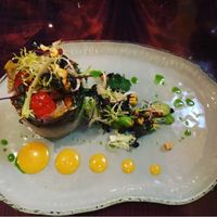 the Vegan Tower at Disneyland - Carthay Circle in Anaheim