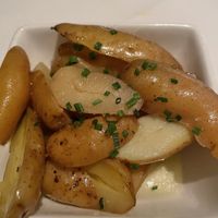 Lemon fingerling potatoes   at Kyma in Atlanta
