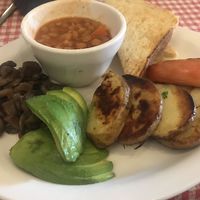 Full vegan breakfast...  at Gone Eatery in Whistler